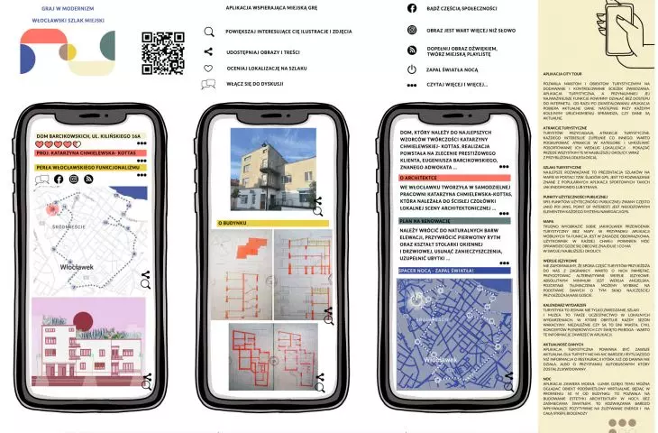 aplikacja Modernizm Włocławek