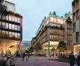 Visualization of Wood City in Stockholm, Sweden, pro: Henning Larsen