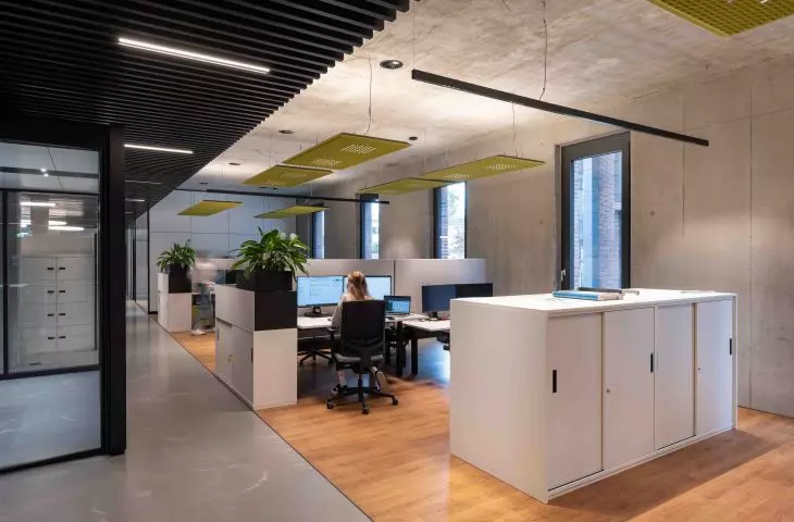 Artemide lighting for Buntweberei in Eislingen