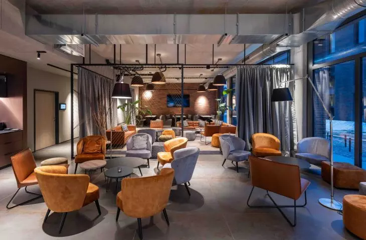 Artemide lighting for Buntweberei in Eislingen