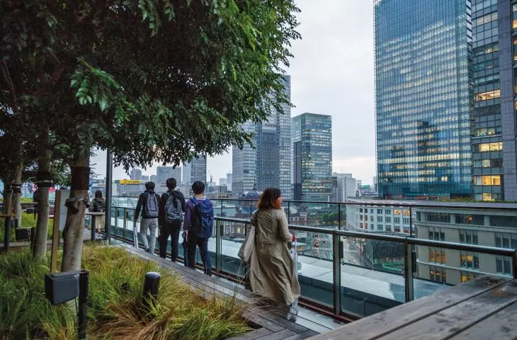 Tokio — Shin-Marunouchi Building, proj.: Michael Hopkins