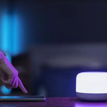 Smart lighting helps create the right mood in the interior