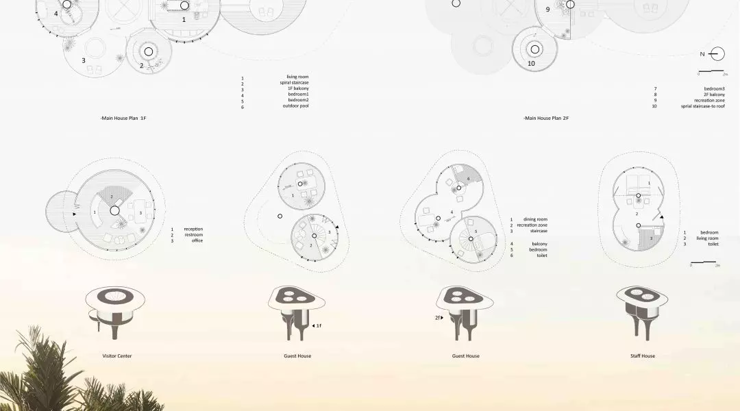 III Nagroda - A gift from nature, proj.: Yifei Xia, Yuting Zeng