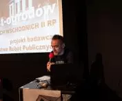 research of clerical colonies in the former borderlands of the Republic of Poland was presented by Dr. Michal Pszczółkowski