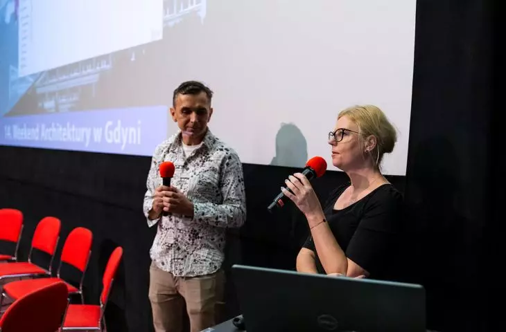 Pictured: Jacek Debis and Dorota Sibinska