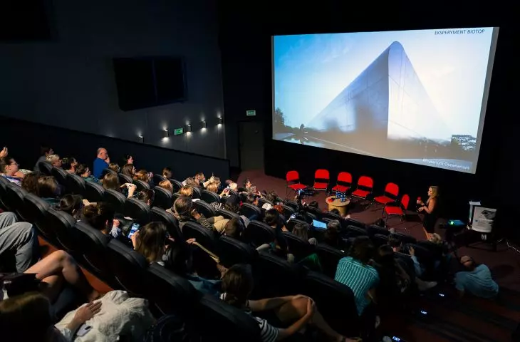 Dorota Szlachcic of Szlachcic Architects presented the Biotop experiment