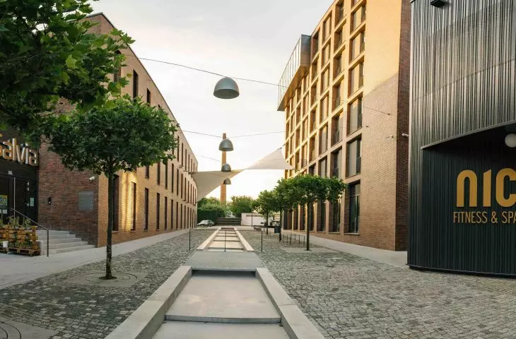 Oświetlenie Artemide dla Buntweberei w Eislingen 