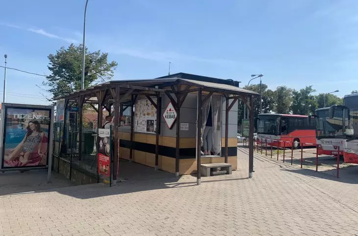 The square in front of the station needs to be cleaned up