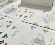 cards with objects