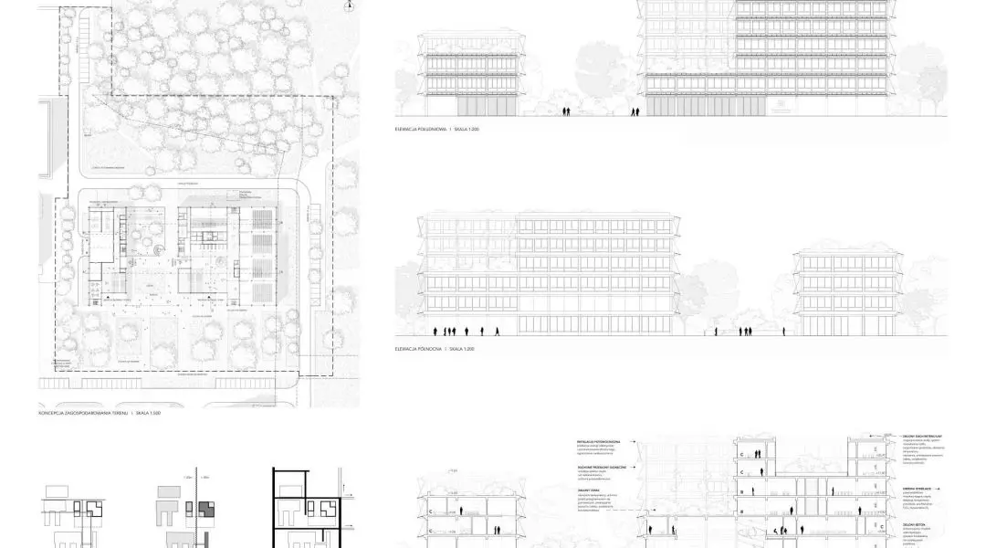 I Nagroda, proj.: M.O.C. Architekci