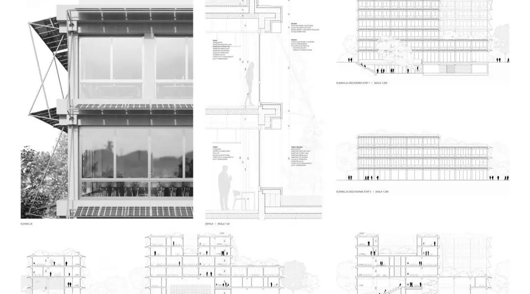 I Nagroda, proj.: M.O.C. Architekci