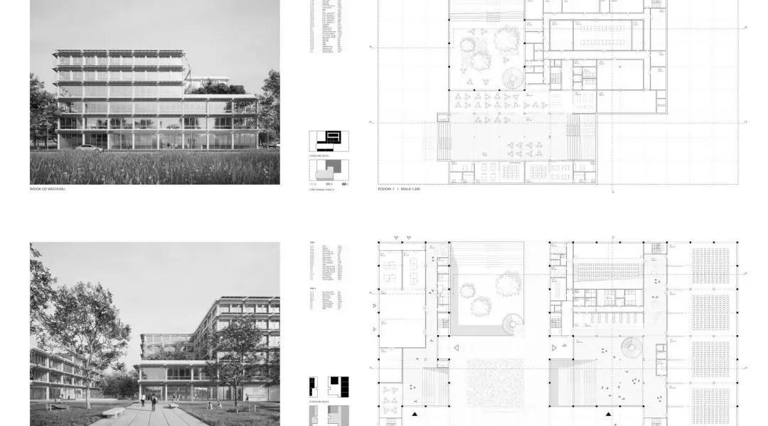 I Nagroda, proj.: M.O.C. Architekci
