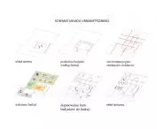 schemat ideowy kompozycji urbanistycznej
