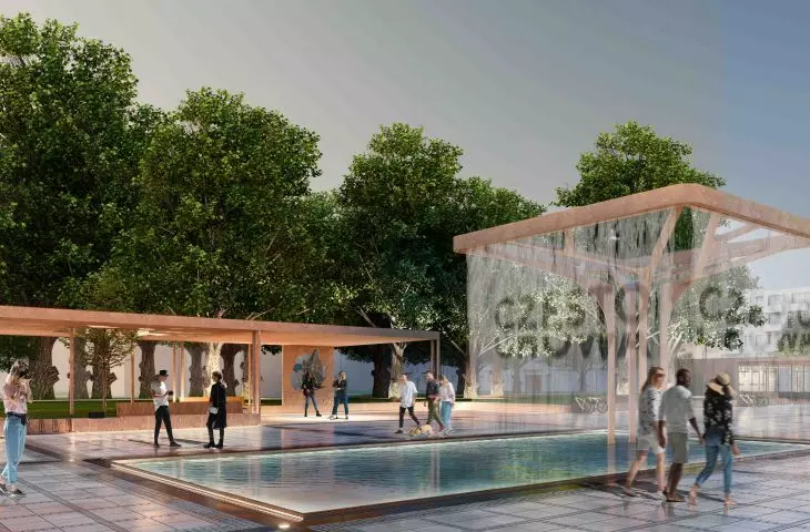 Concepts for reconstruction of Wladyslaw Bieganski Square