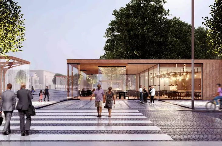Concepts for reconstruction of Wladyslaw Bieganski Square