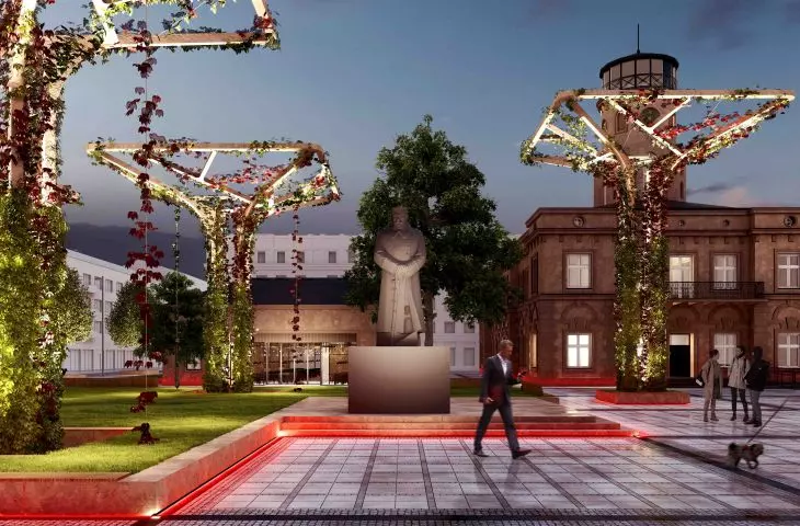 Concepts for reconstruction of Wladyslaw Bieganski Square