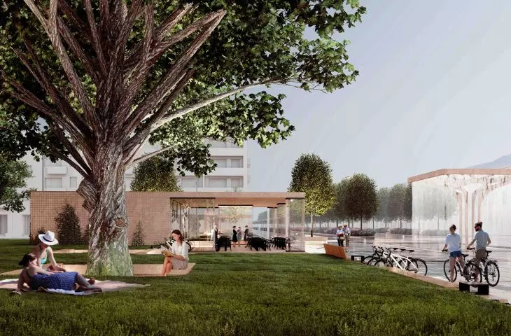 Concepts for reconstruction of Wladyslaw Bieganski Square