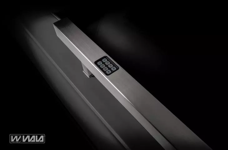 Handles with WALA access control systems