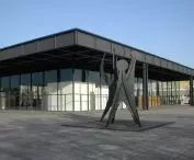 Neue Nationalgalerie, Nowa Galeria Narodowa w Berlinie projektu Miesa van der Rohe