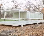 Farnsworth House w Plano projektu Miesa van der Rohe