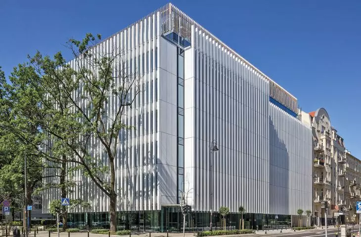 Szucha Premium Offices, Warszawa, Al. J. Ch. Szucha, projekt i realizacja: 2013–2017