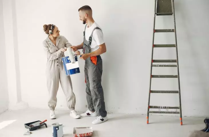 Most often we choose to paint the walls