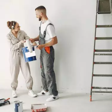 Most often we choose to paint the walls