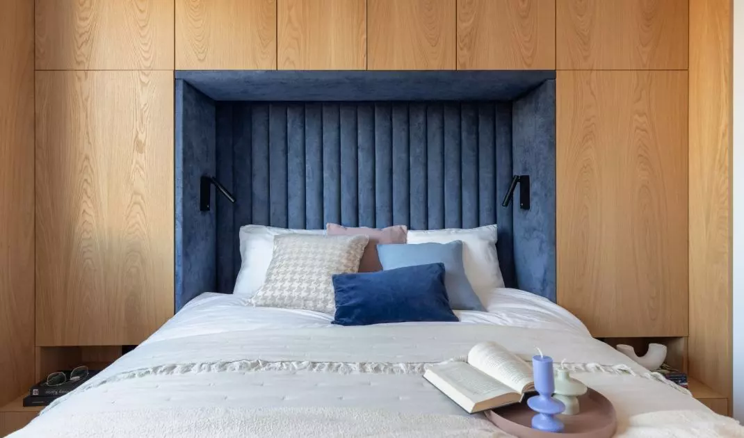 Shades of blue are very fashionable at the moment