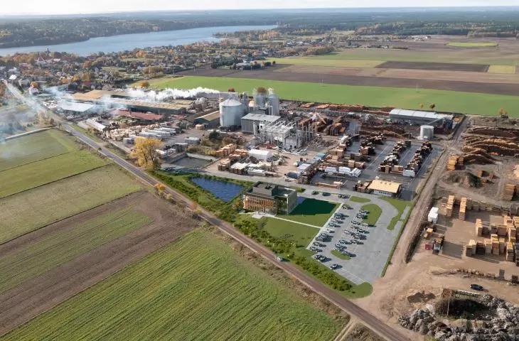 Biurowiec z drewna klejonego krzyżowo powstaje na Kaszubach – w Wielu pod Kościerzyną