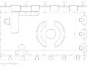 reception desk projection