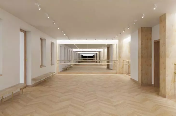 visualization of the ballet room