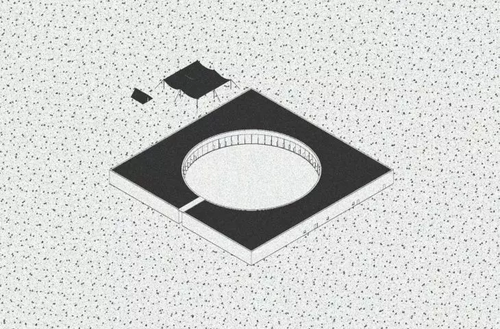 axonometry of the building