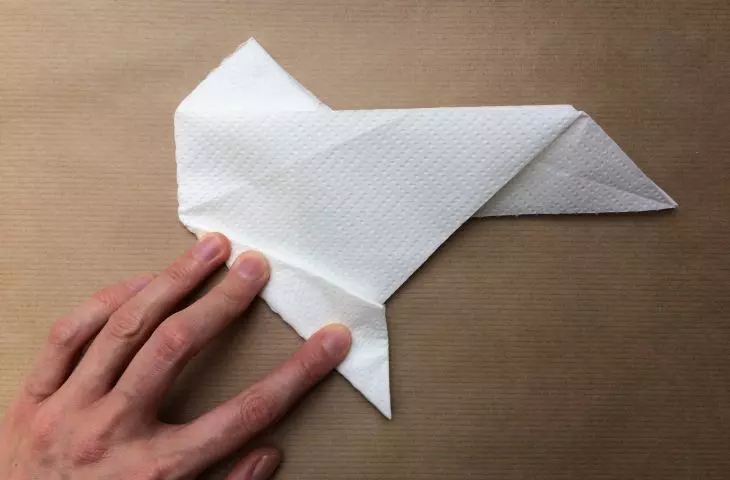 Maseczka origami