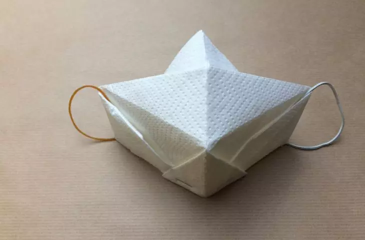 Maseczka origami