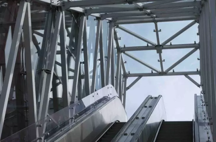 The escalators at Krakow Bus Station are finally working