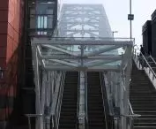 The escalators at Krakow Bus Station are finally working