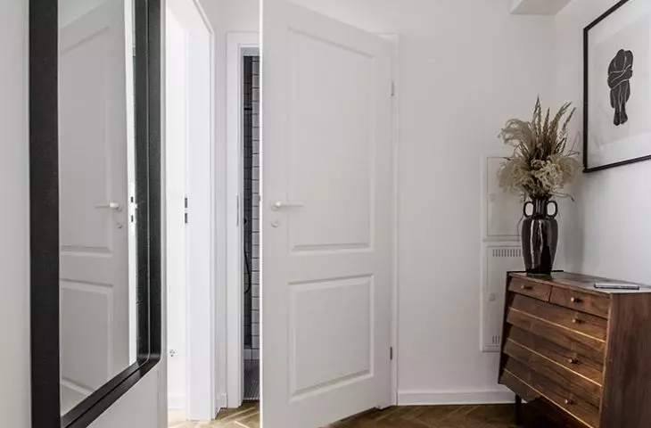 A studio apartment designed by Norest Studio