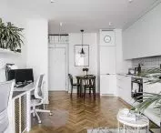 A studio apartment designed by Norest Studio