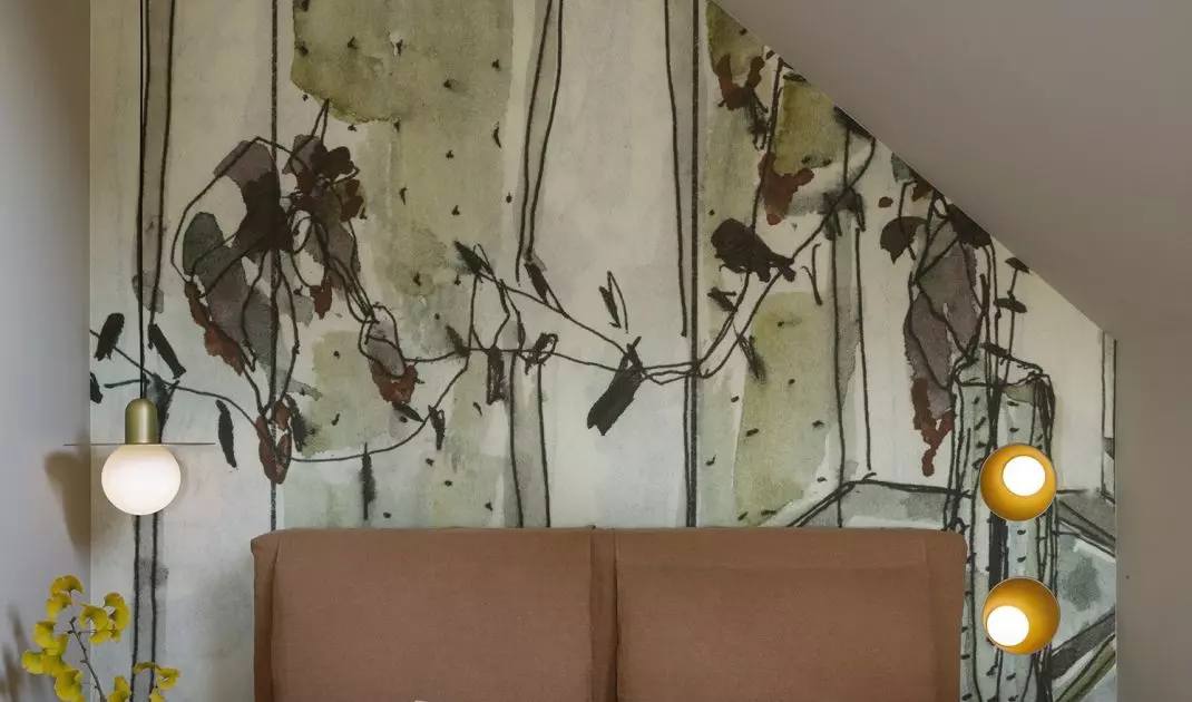 W domku znajdują się trzy sypialnie