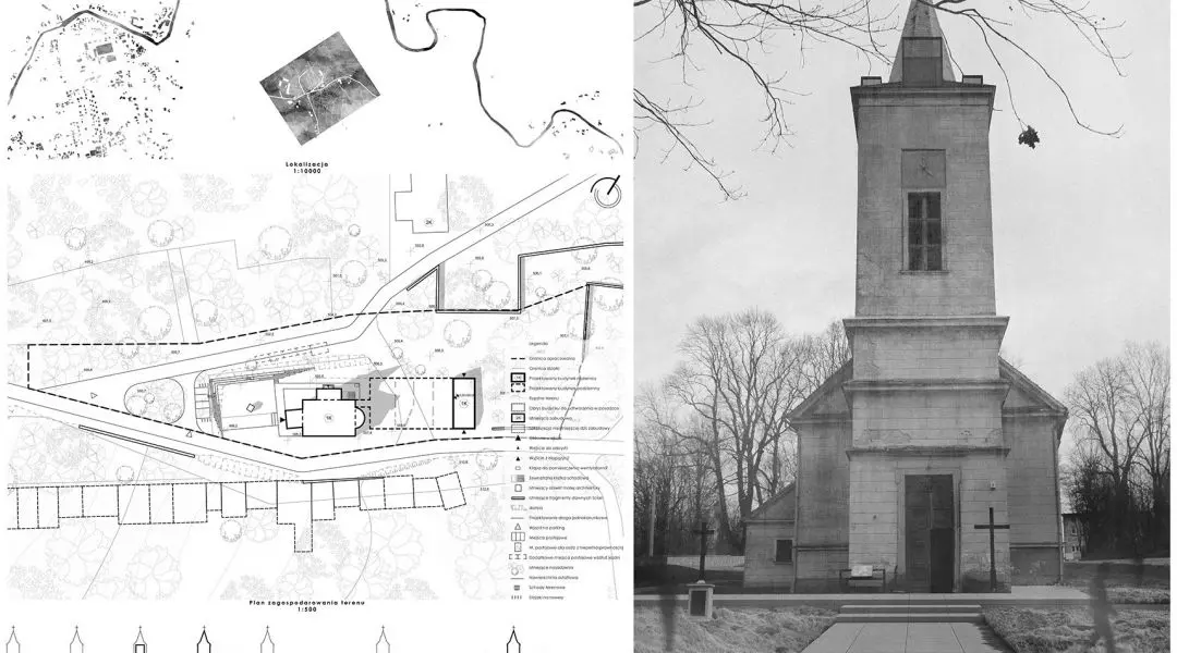 plan zagospodarowania terenu, wizualizacja