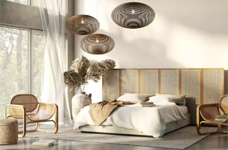 Lampy Rattan