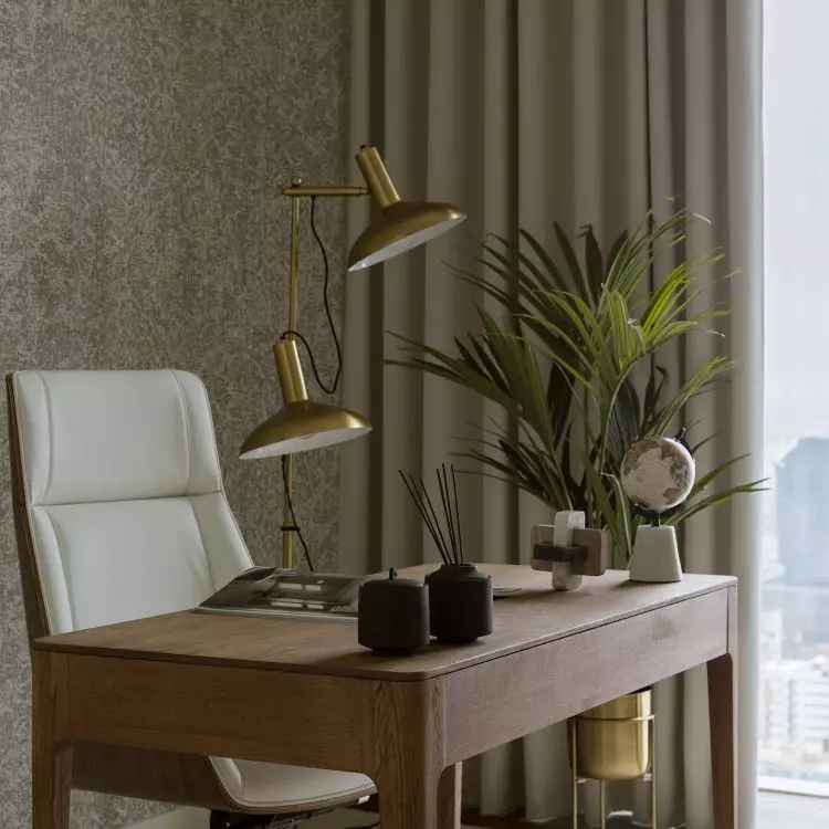 The apartment is located in the center of Warsaw