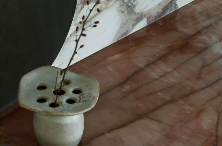 Quartzite is a very durable material, so it is great for the kitchen