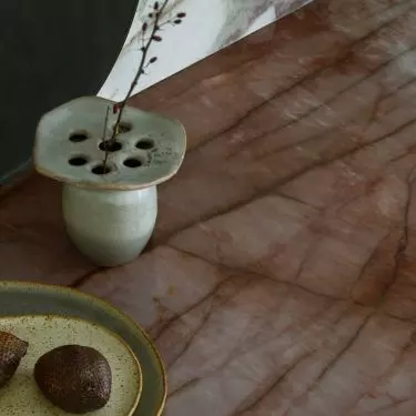 Quartzite is a very durable material, so it is great for the kitchen