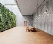 Banquet hall at the Polish History Museum in Warsaw - Rockfon Mono Acoustic ceiling.