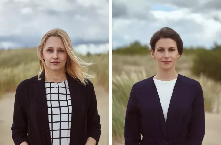 od lewej: Kamila Szatanowska, Paulina Rogalska 