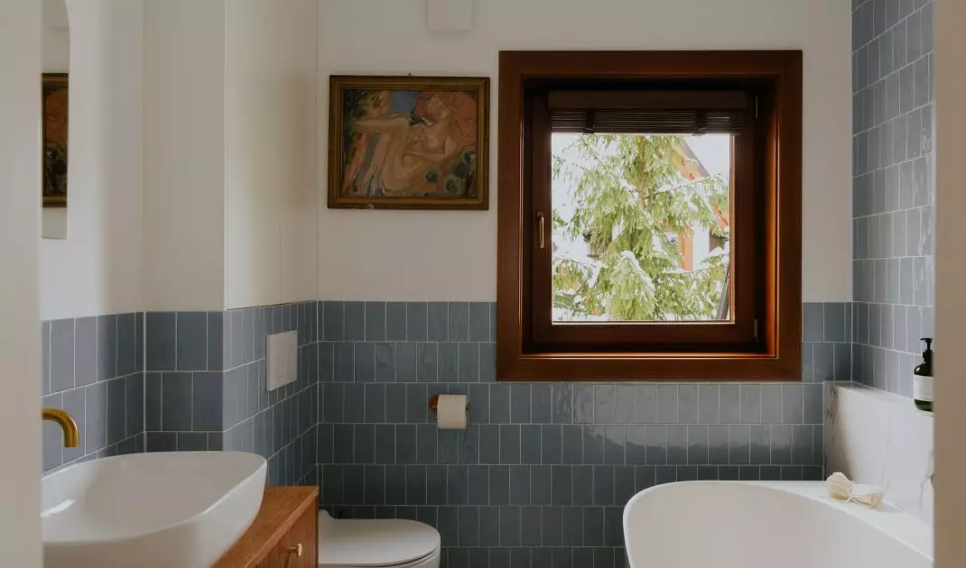 Bathroom of an apartment in Zakopane