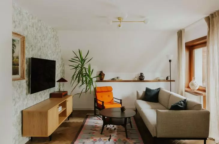 Living room of an apartment in Zakopane