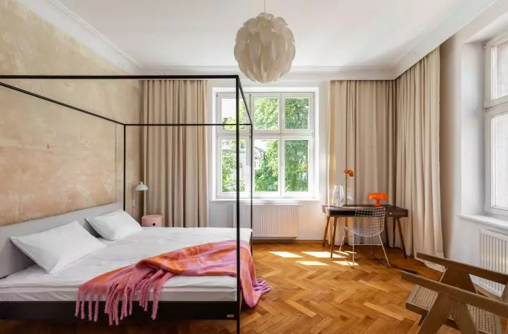 Bedroom designed by Agata Popieluch