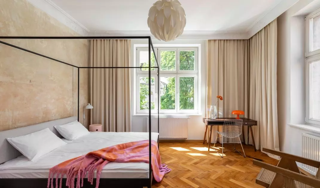 Bedroom designed by Agata Popieluch